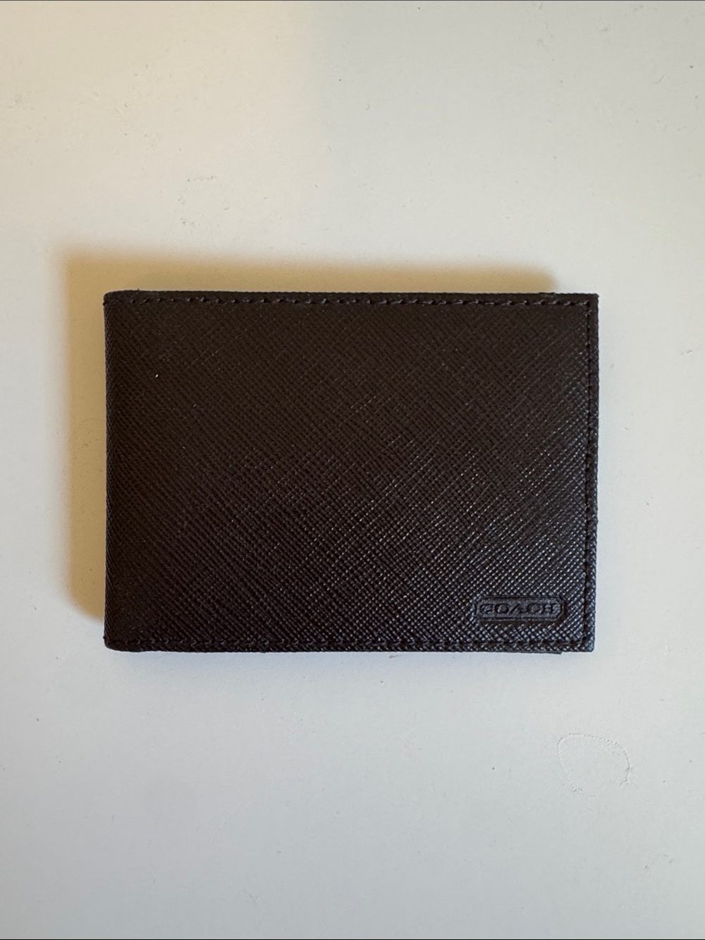 Vintage Coach Dark Brown Chocolate Card Holder